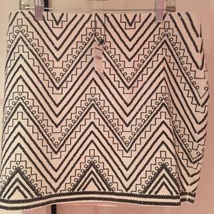 Express mini sequin skirt